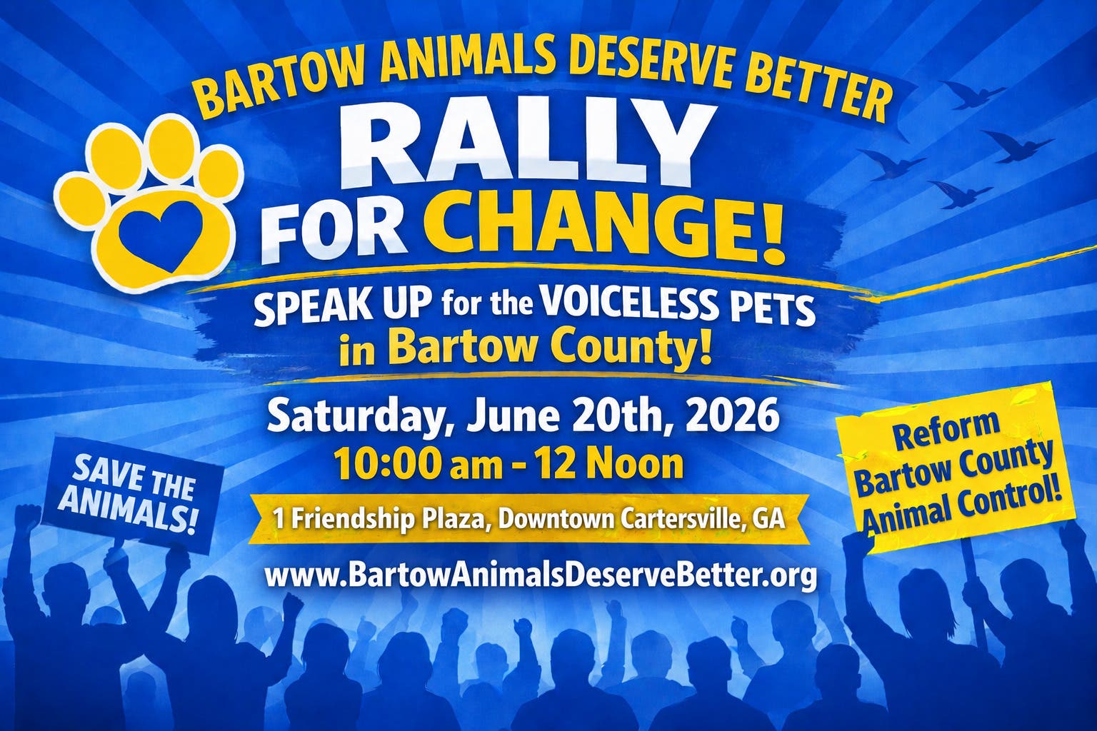 Animal Advocates Rally For Change!