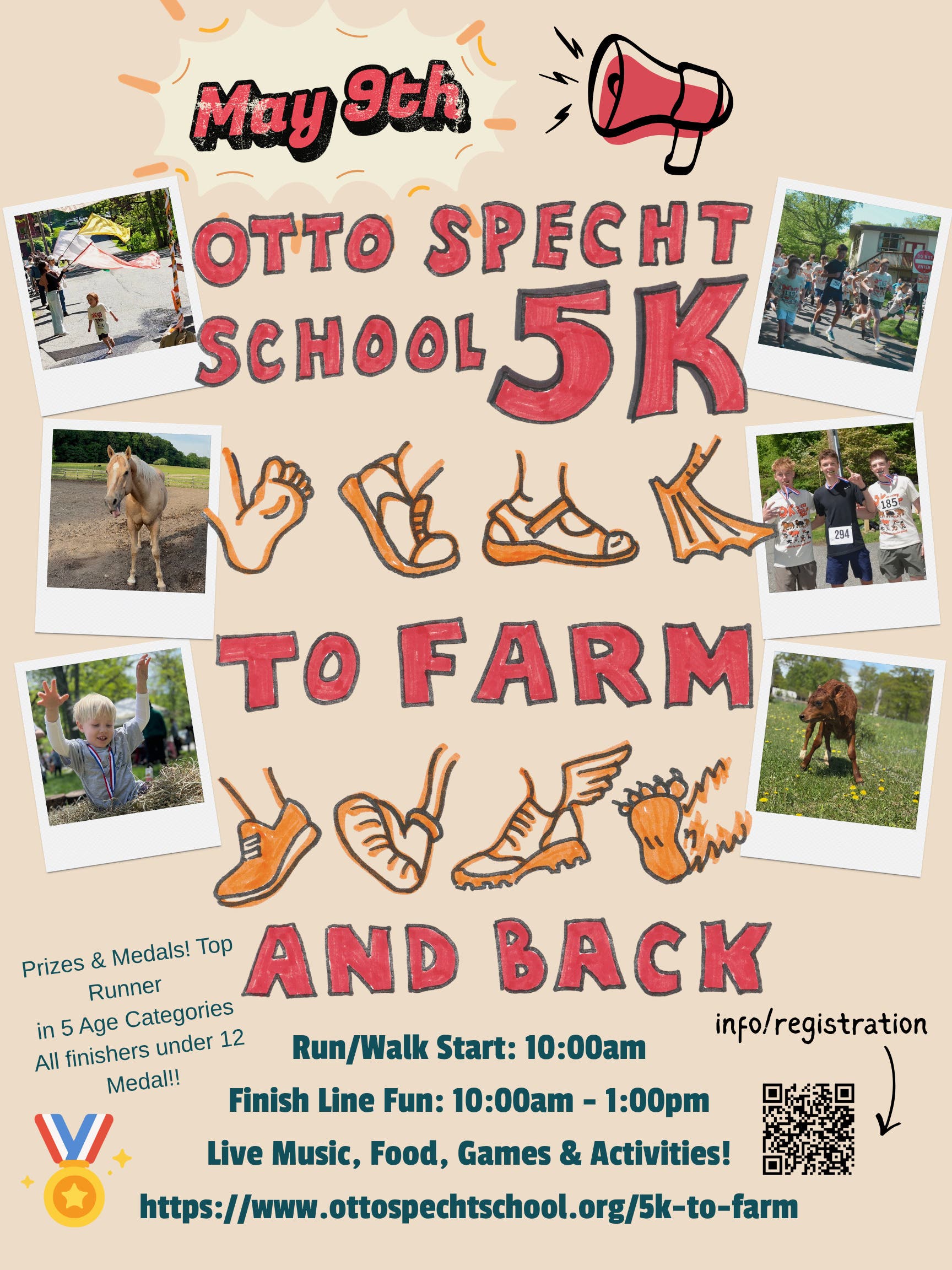 Otto Specht School 5K to Farm (and Back!)