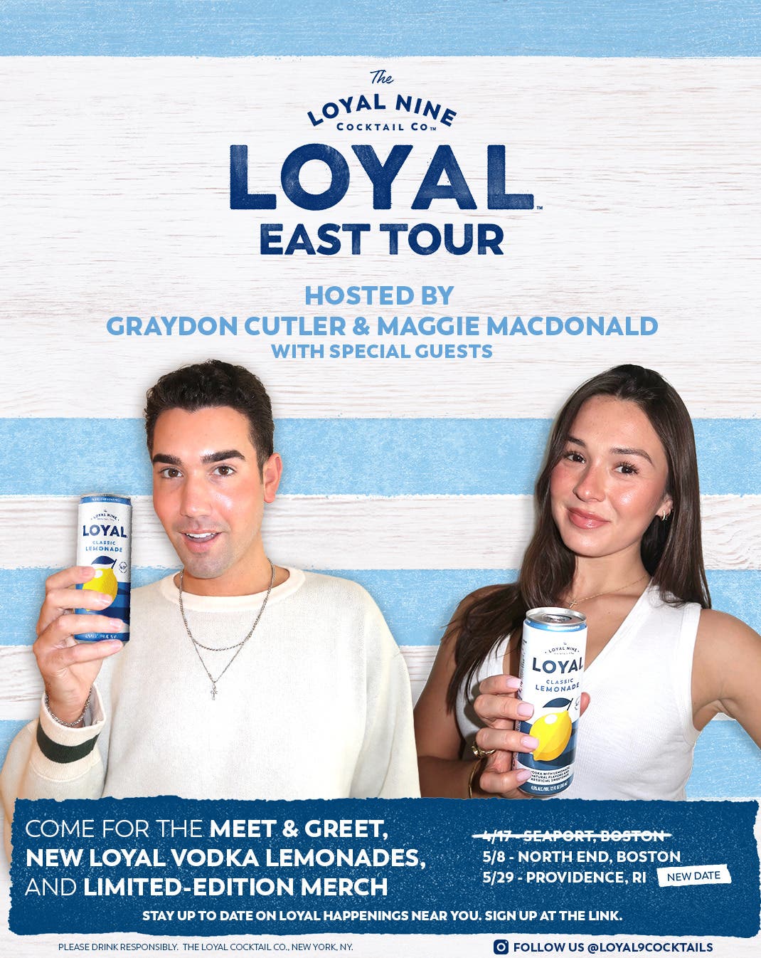 Loyal Cocktail Tour with Maggie MacDonald and Graydon Cutler