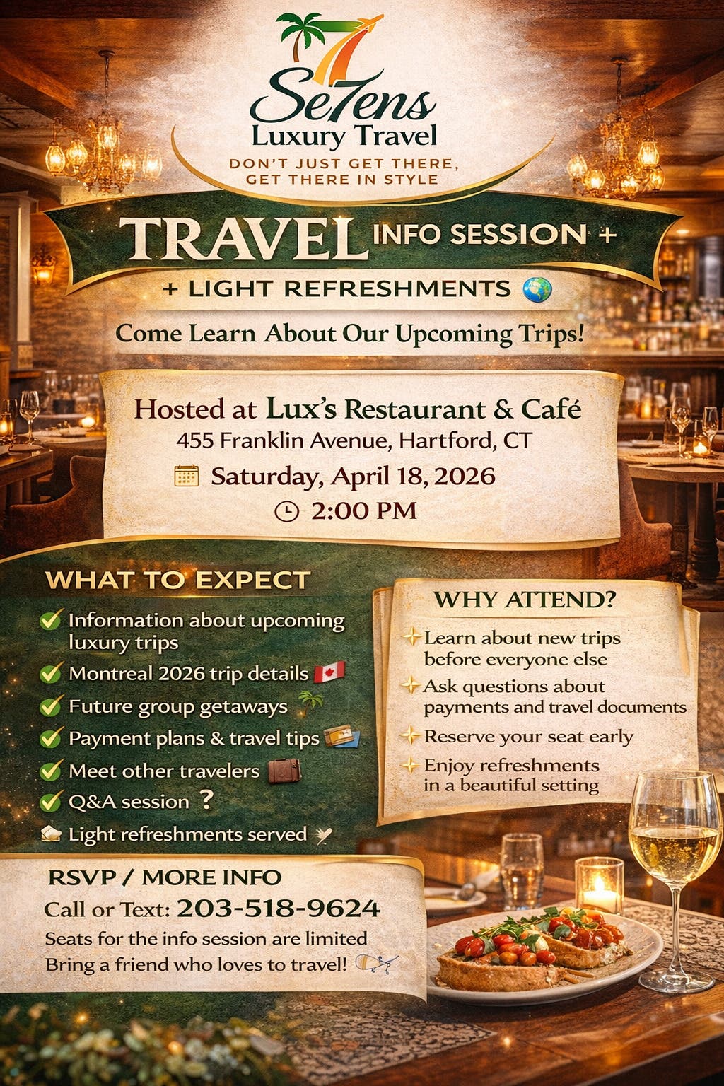 Information Session for Travel Group