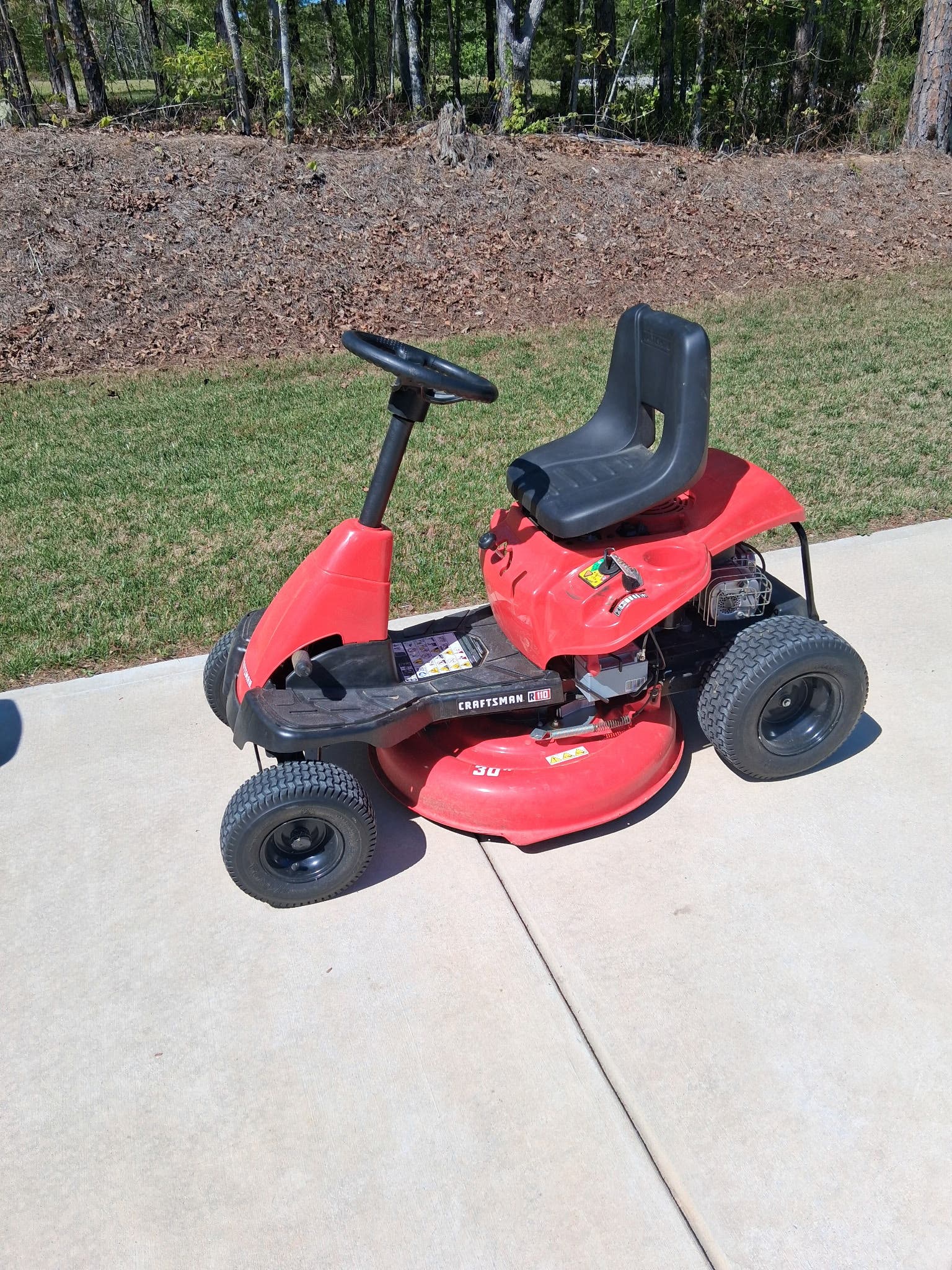 lawn rider craftsman 30"