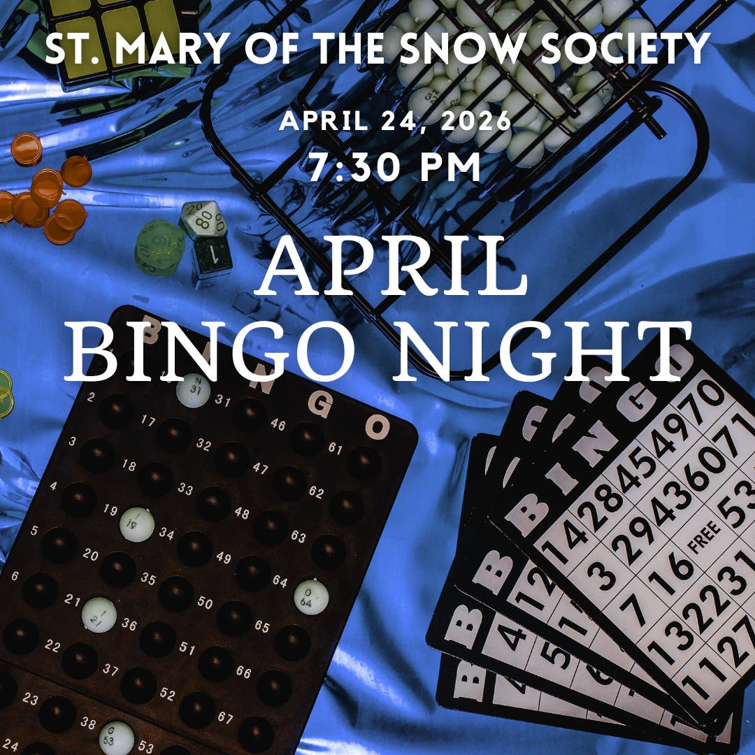April Bingo Night