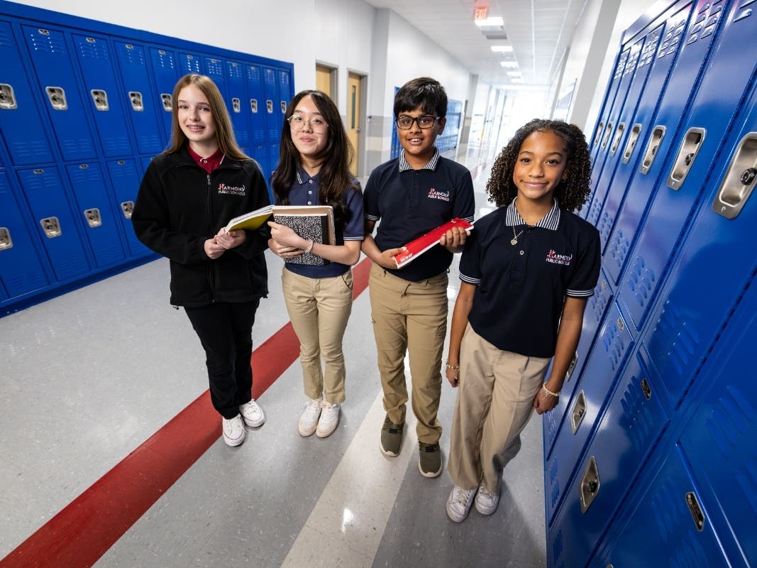Students at Harmony Public Schools. Families and community members across Dallas-Fort Worth recently voted Harmony Public Schools as DFW's Favorite Charter School in the 2026 DFW Favorites Awards hosted by the Fort Worth Star-Telegram.