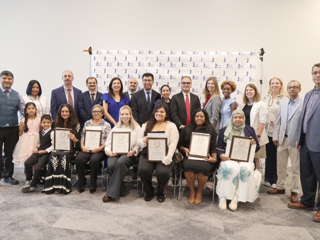 Six Harmony Public Schools parent volunteers from across Texas, were honored with the 2026 Heroes for Children Award by the Texas State Board of Education on Sept. 4 in Austin.