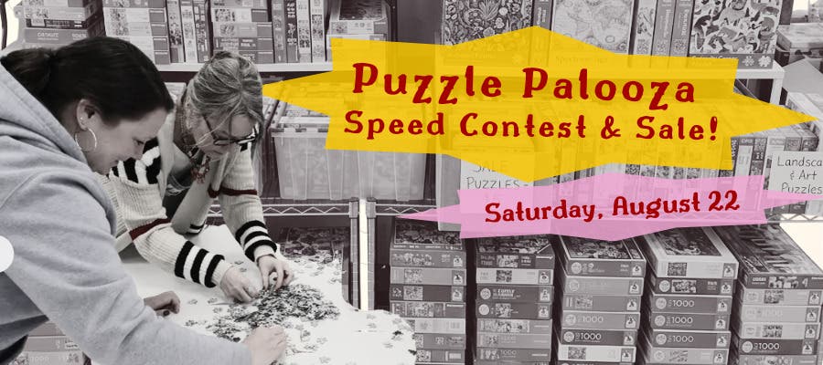 Puzzle Palooza Speed Contest & Sale!