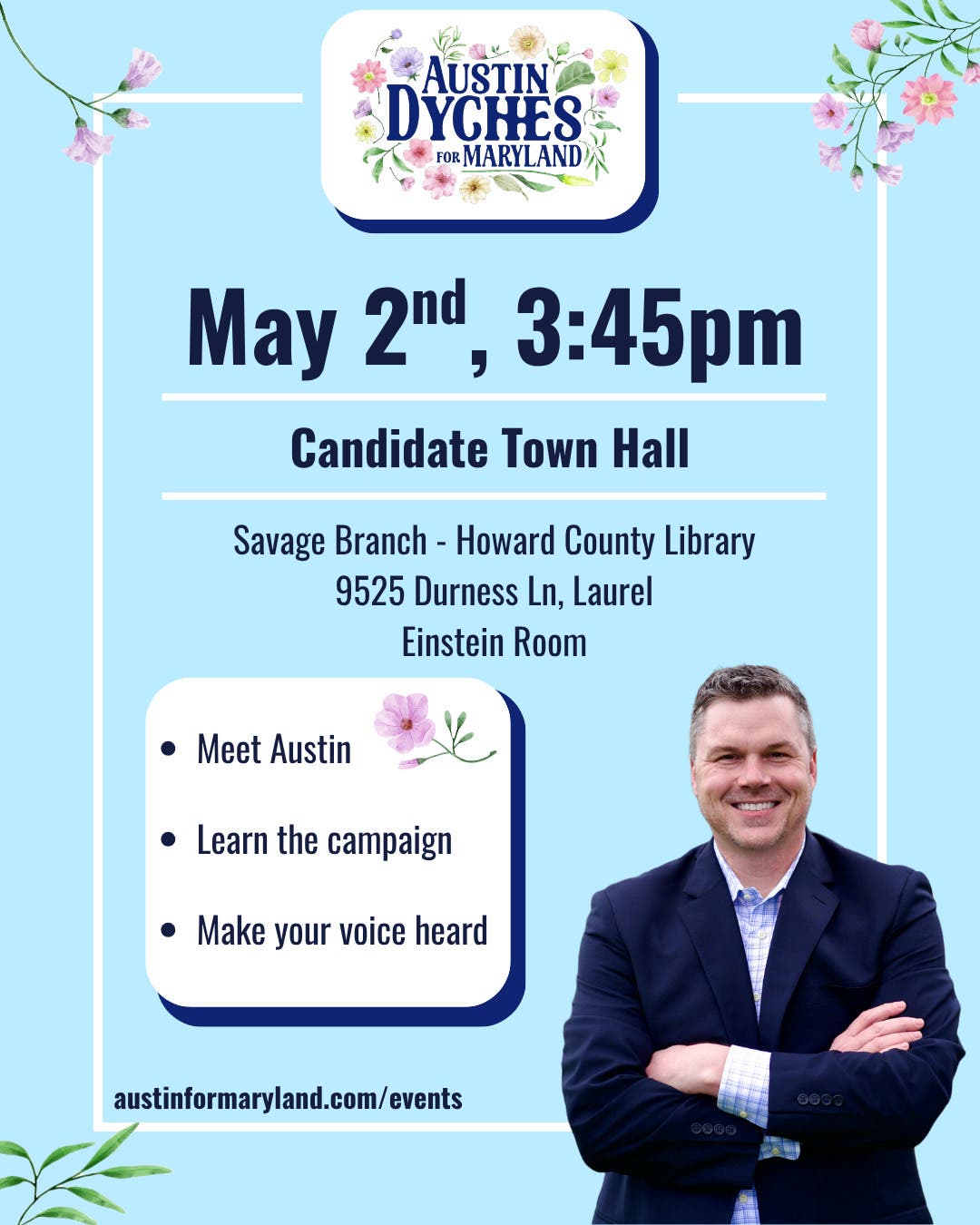 Democratic Congressional Candidate - Town Hall 
