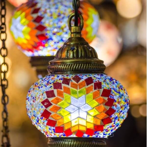 Make a Mosaic Lamp
