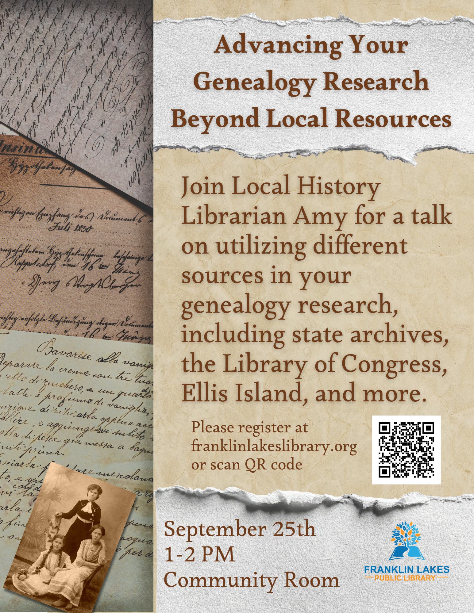 Advancing Your Genealogy Research Beyond Local Resources