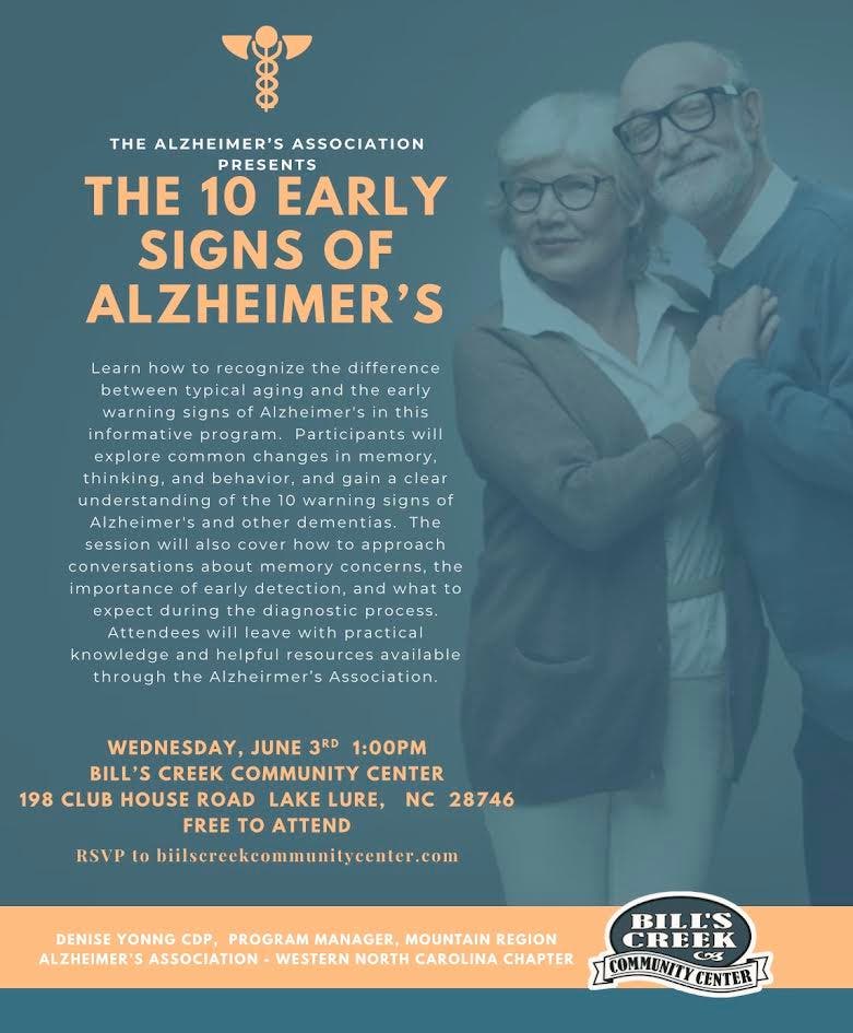 The 10 Early Signs Of Alzheimer's