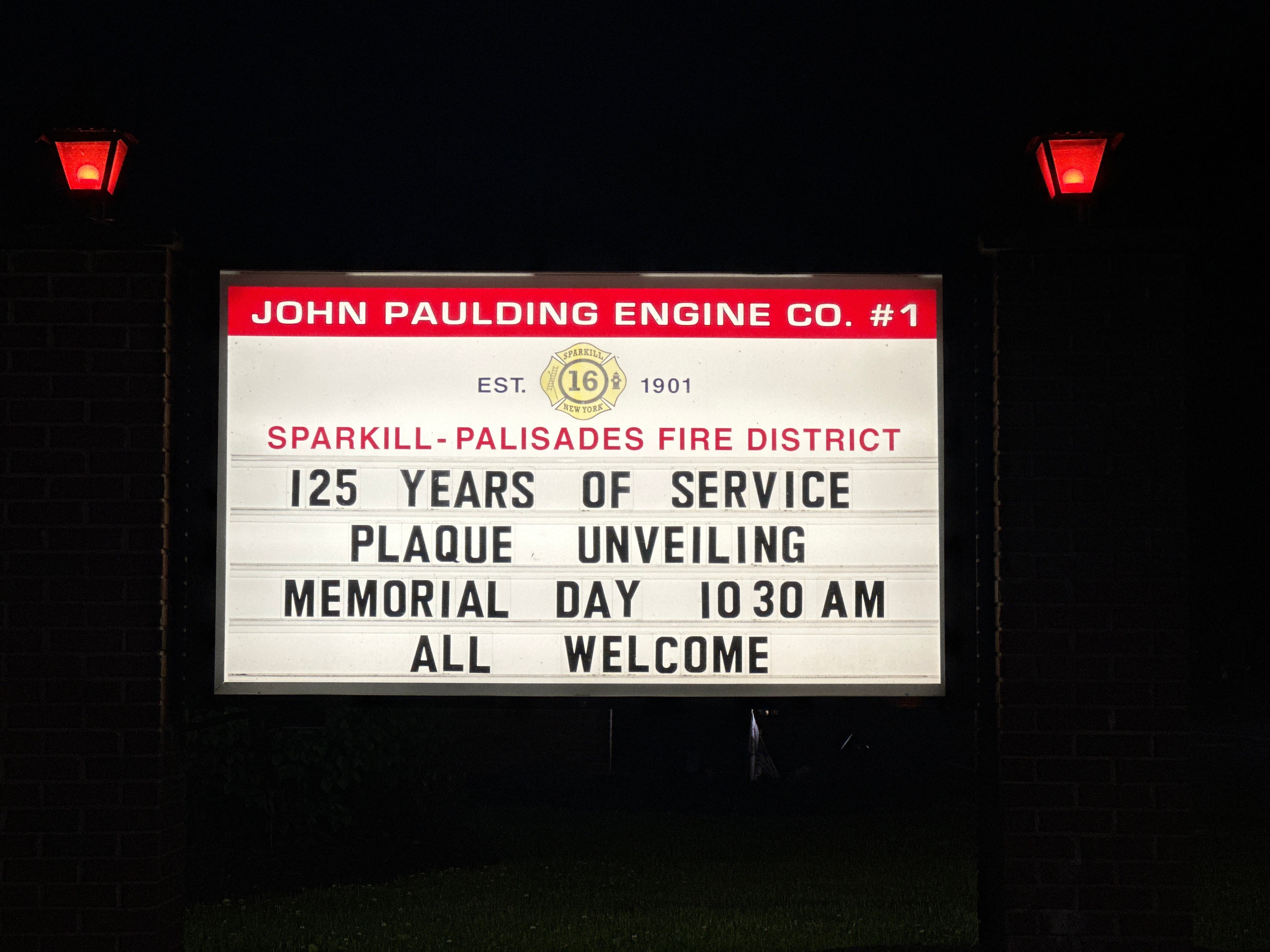 John Paulding Plaque Unveiling