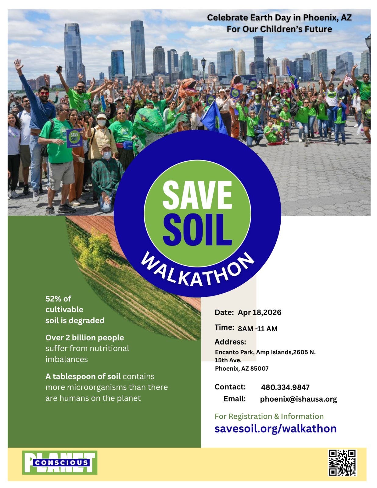 Save Soil Walkathon
