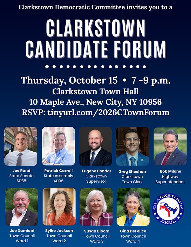 Clarkstown Candidate Forum.