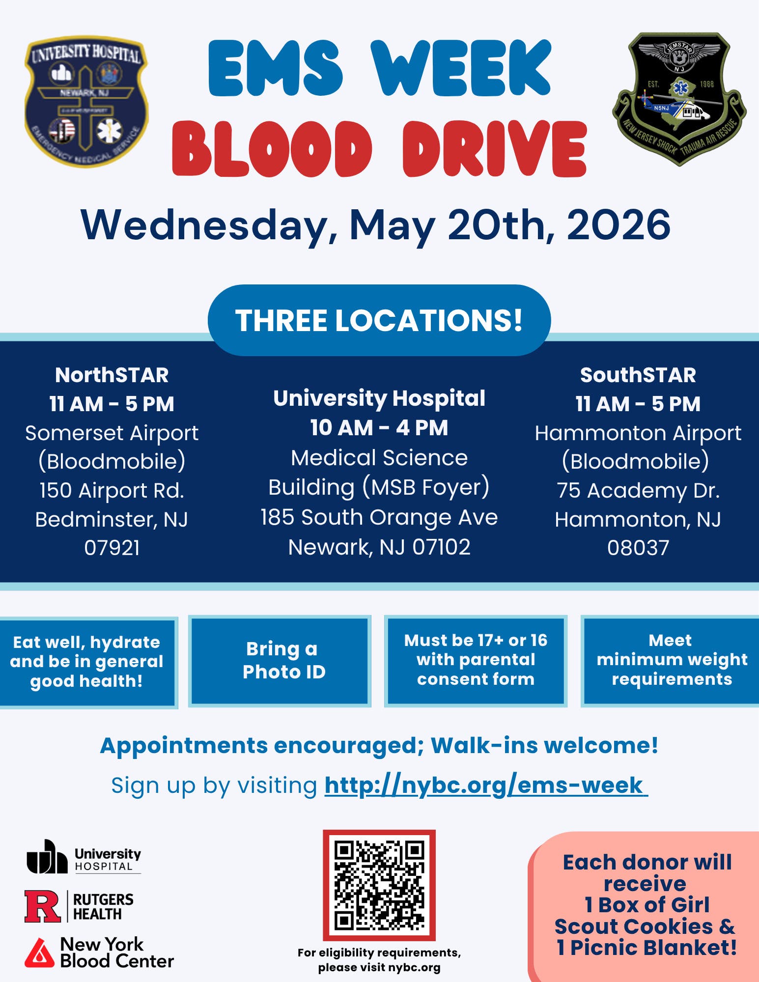 EMS Week Blood Drive