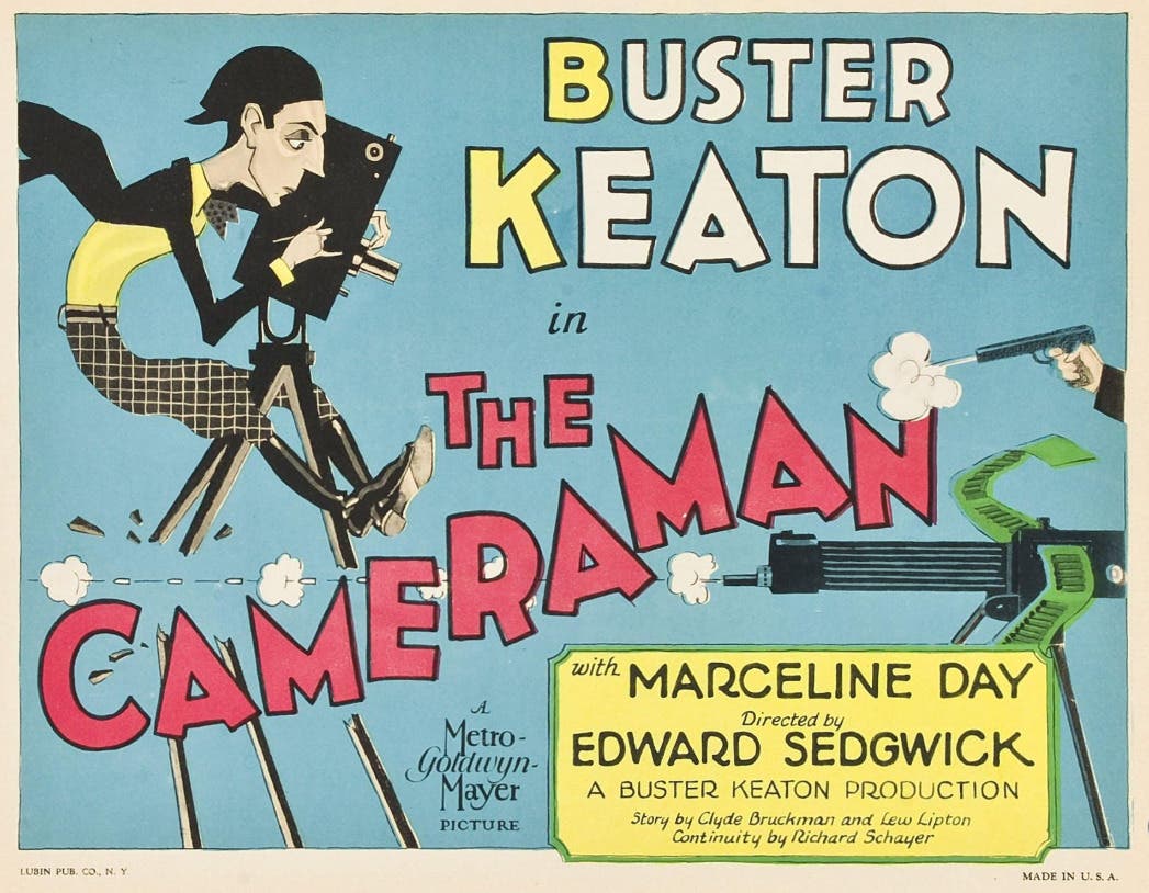 Silent Film Screening: Buster Keaton in 'The Cameraman' with Live Musical Accompaniment