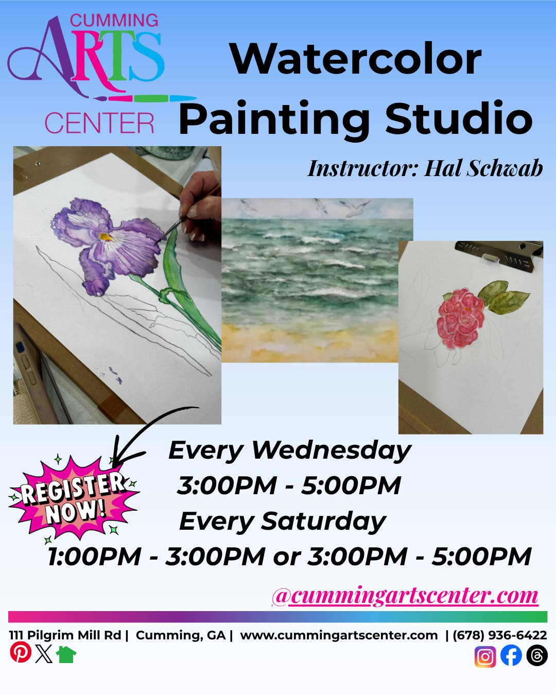 Watercolor Painting Studio
