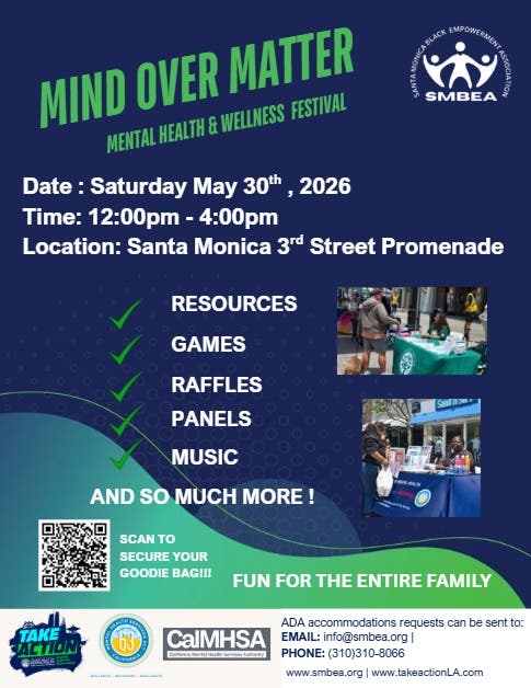 Mind Over Matter Mental Health & Wellness Festival 