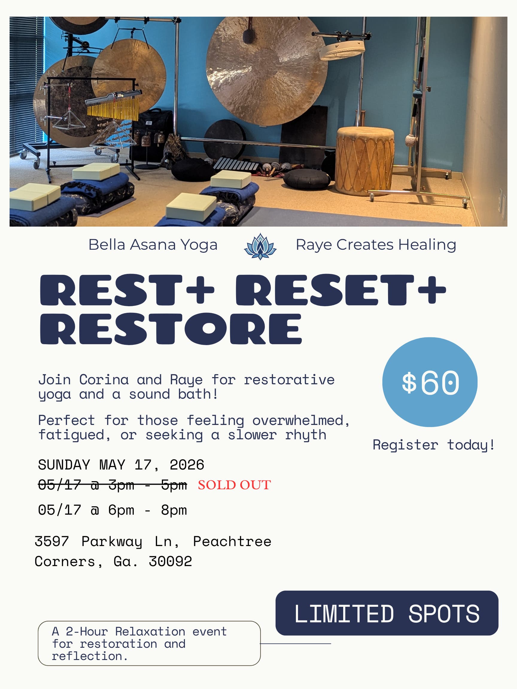 Sound and Yoga: Root, Rest, & Reset