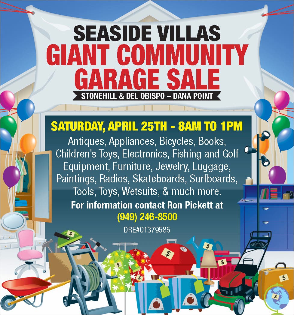 Seaside Villas Giant Community Garage Sale