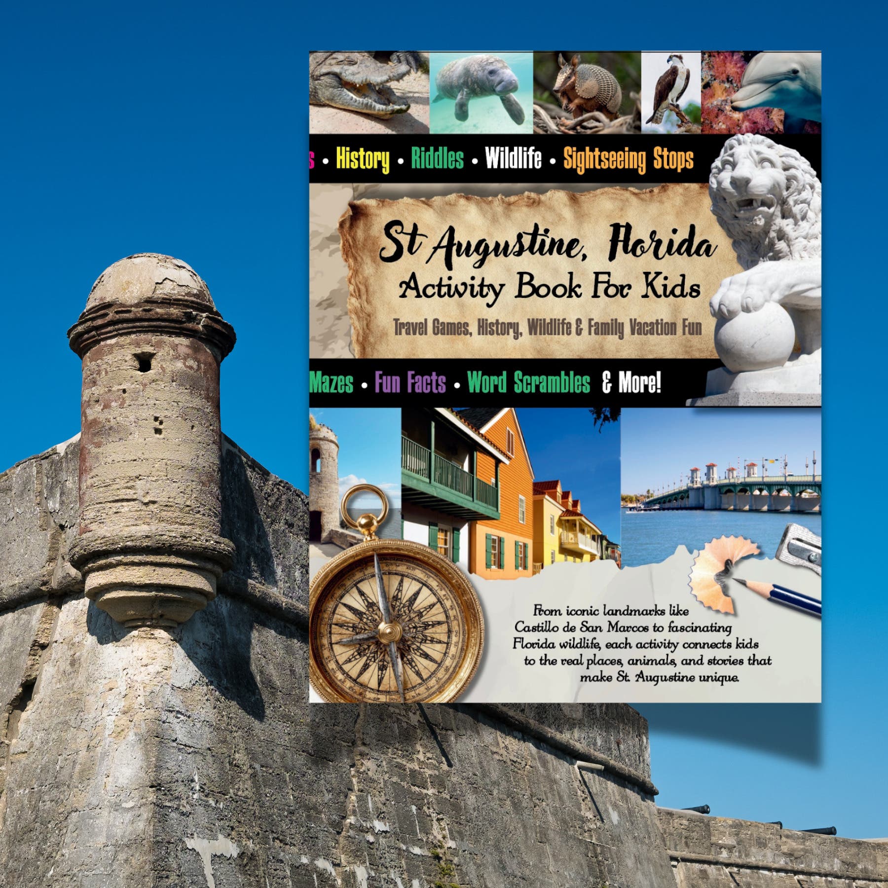 New Release - St. Augustine Activity Book for Kids!
