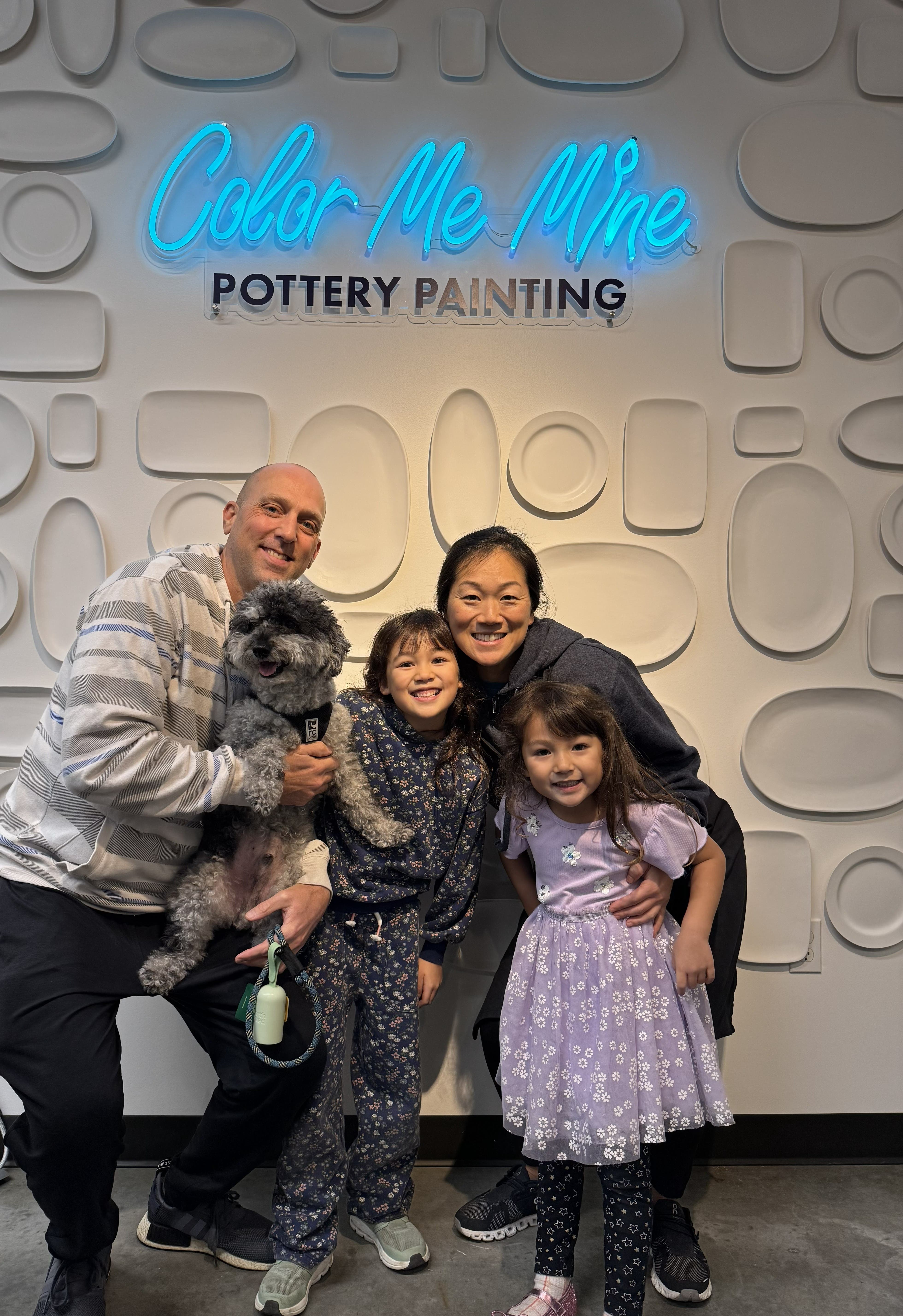 Local Husband-Wife Duo Brings the Only Color Me Mine Paint-Your-Own Pottery Studio to Washington