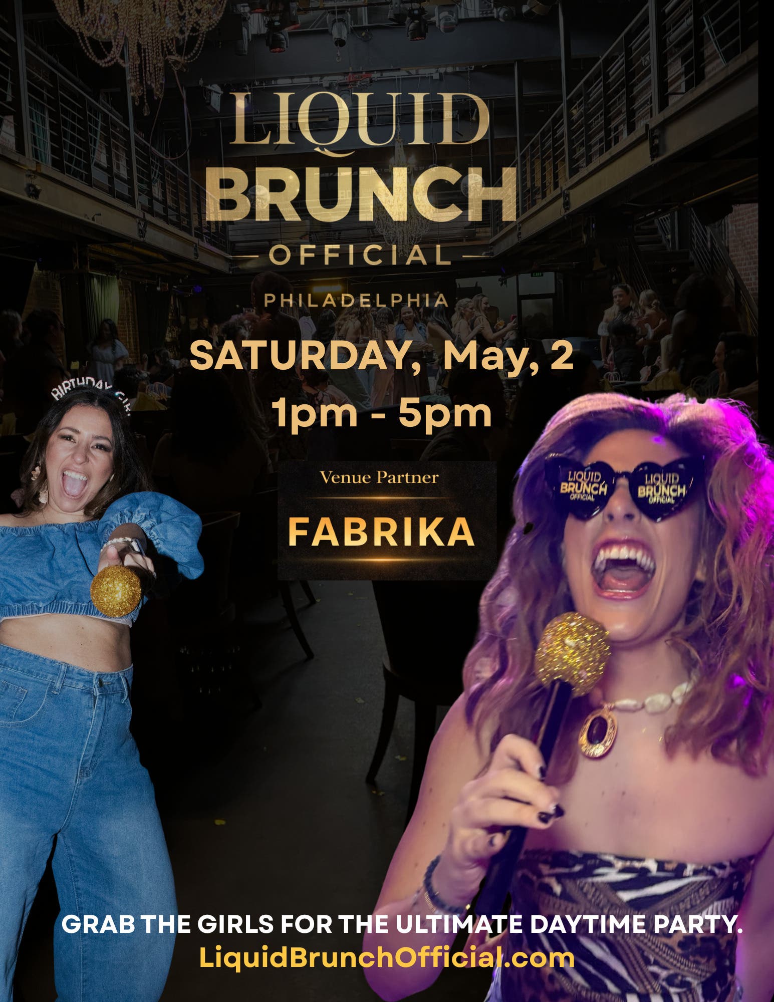 Liquid Brunch Official™ Champagne Day Party at Fabrika