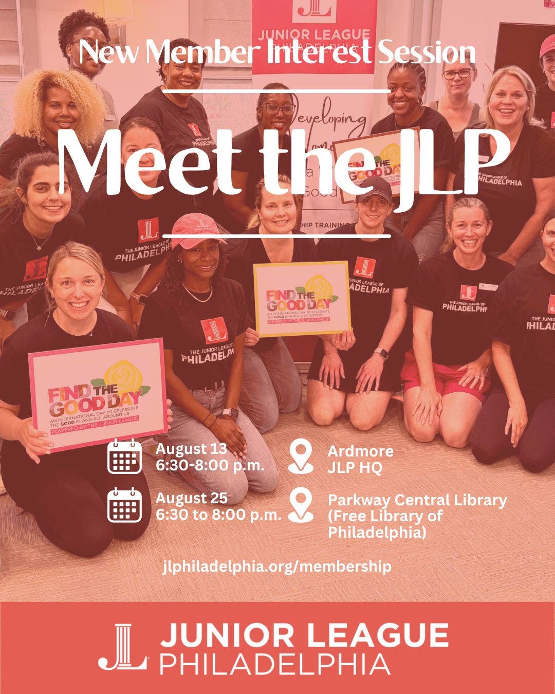 Junior League of Philadelphia New Member Interest Session