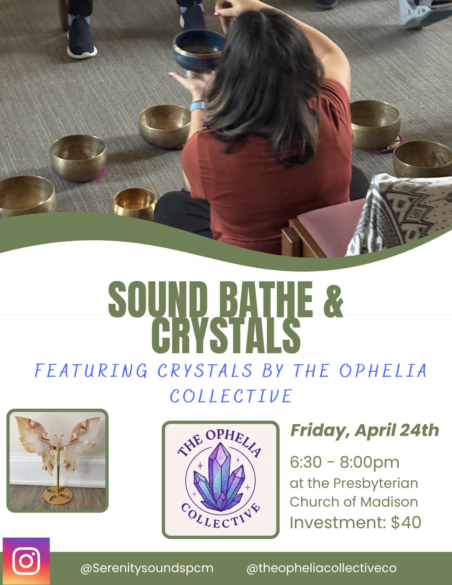 Sound Bath & Crystals