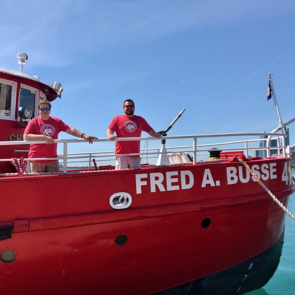 Chicago Fireboat Tours Busse Birthday Bash