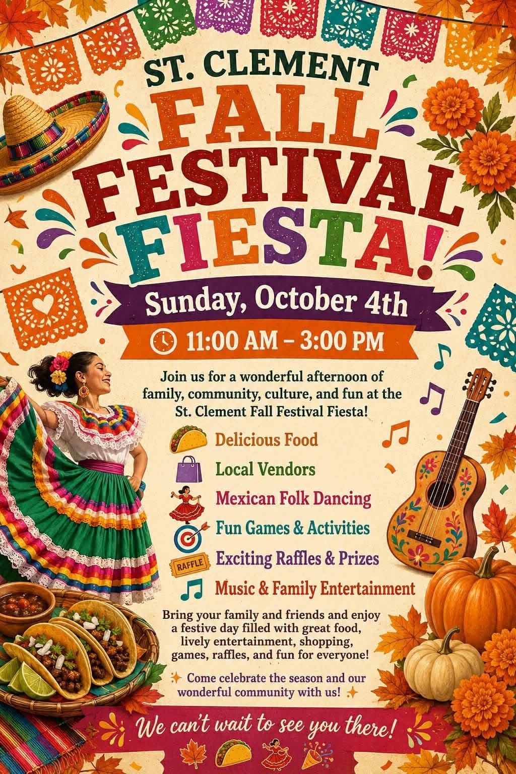 St. Clement Fall Festival Fiesta!