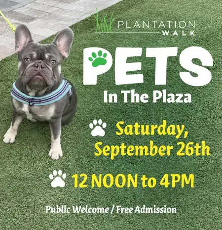 Call Your Dog: Pets on the Plaza Hits Plantation Walk