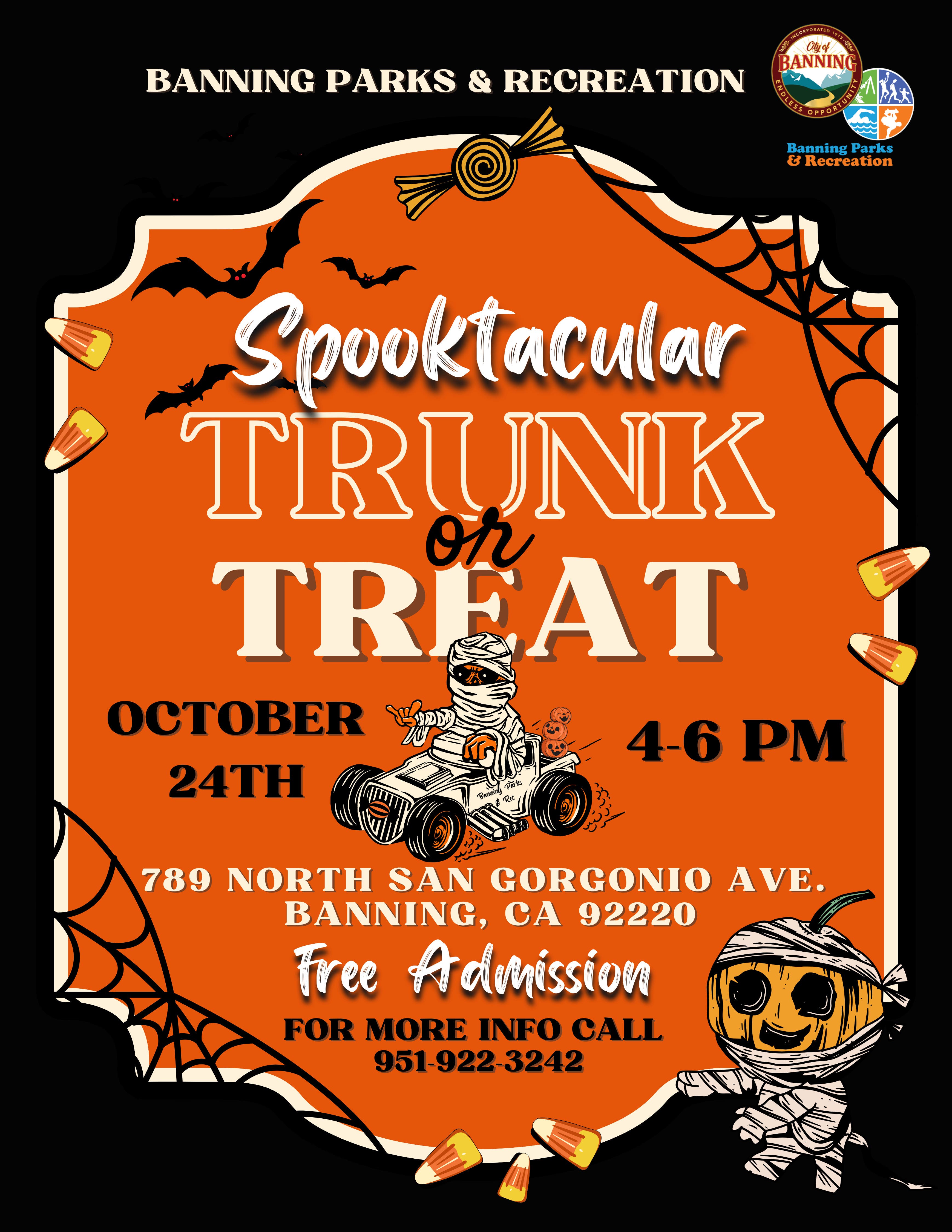 Spooktacular Trunk or Treat