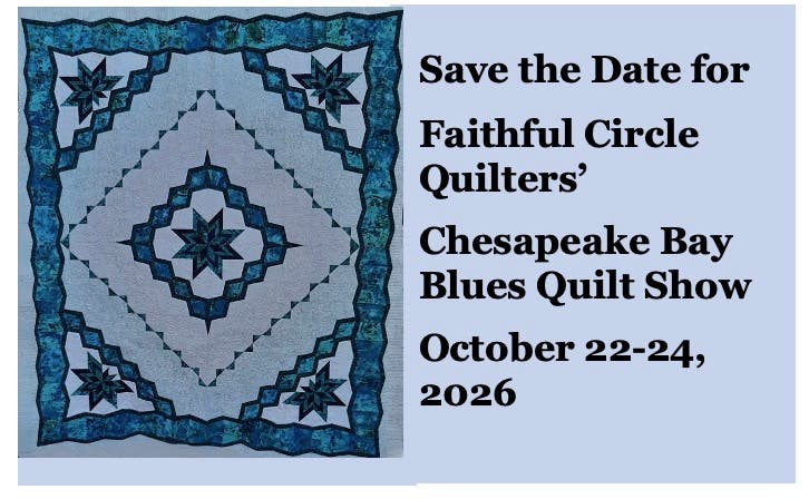 Chesapeake Bay Blues Quilt Show