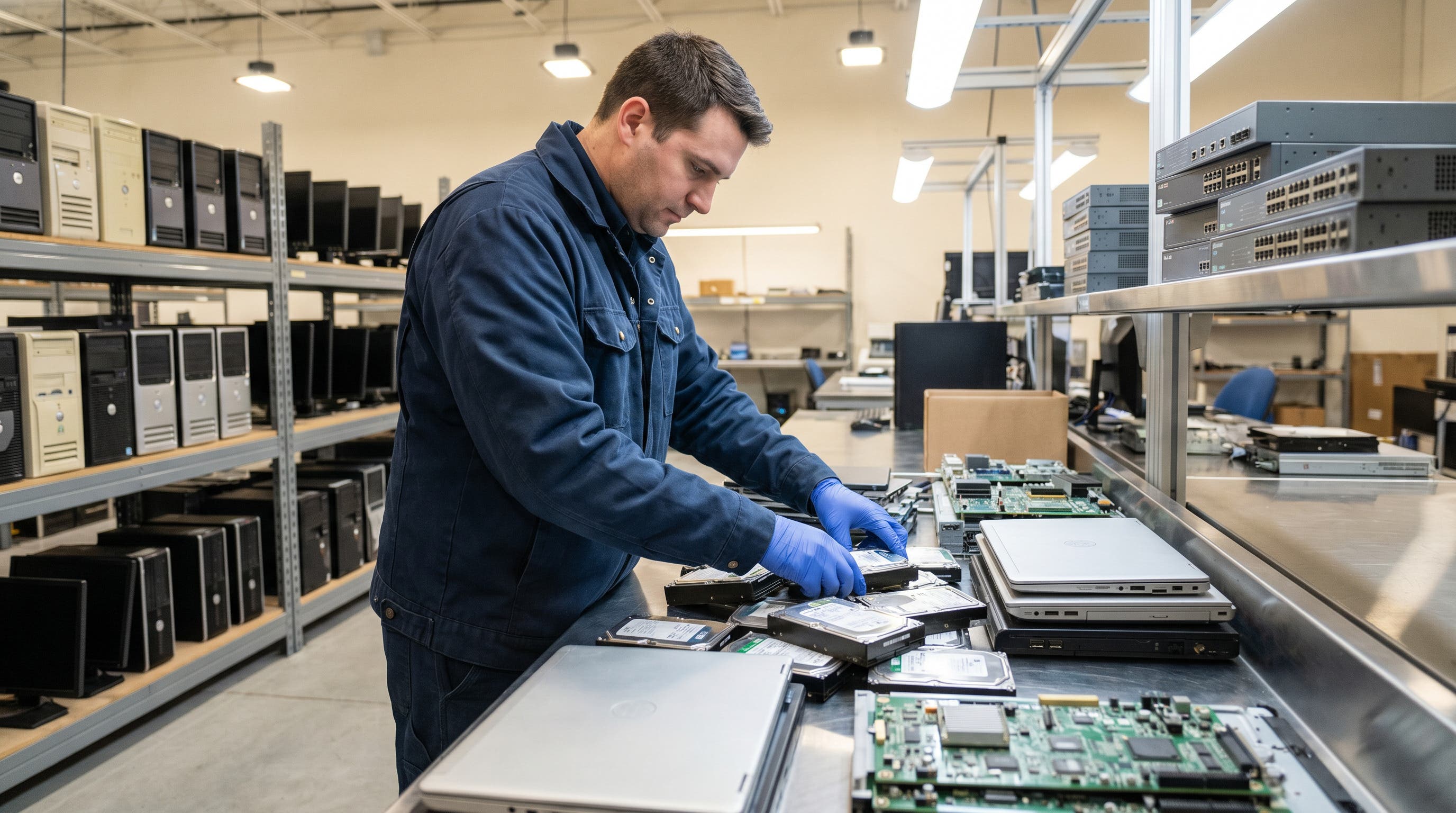 Secure Electronics Recycling and Data Destruction Now Available in Livonia