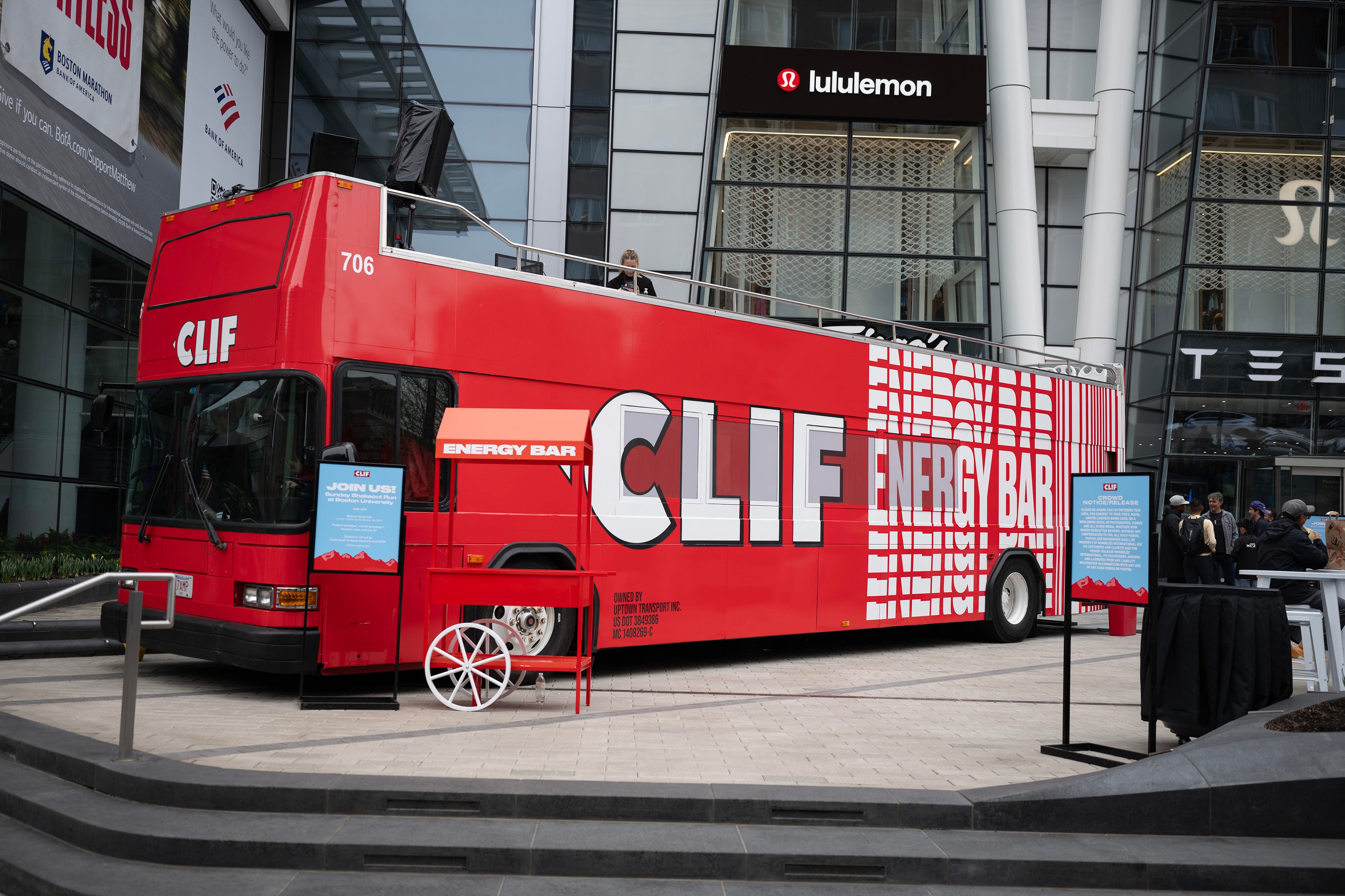 CLIF Celebrates Boston Marathon with THE CLIF ENERGY BAR 
