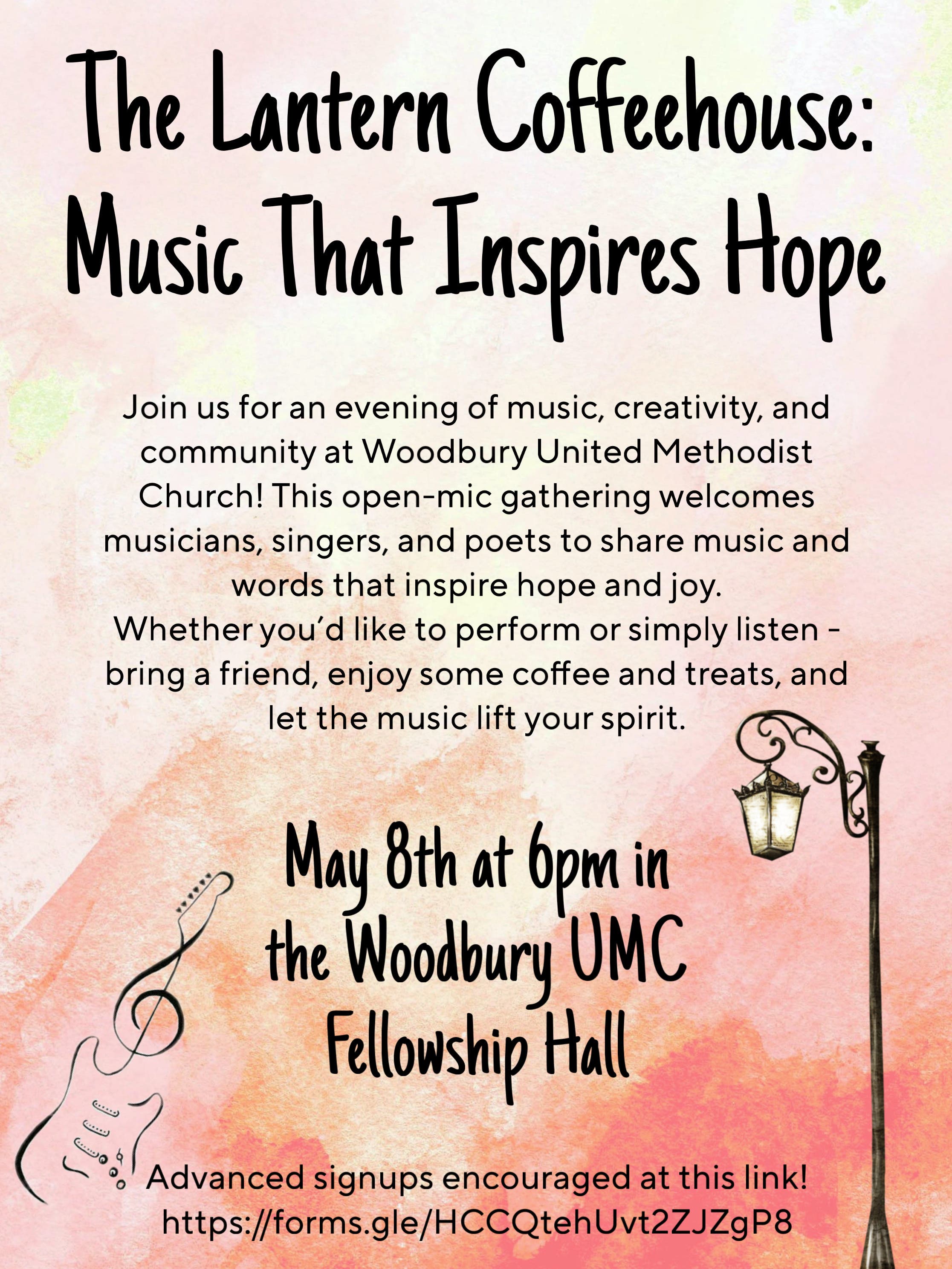 The Lantern Coffeehouse: Music That Inspires Hope