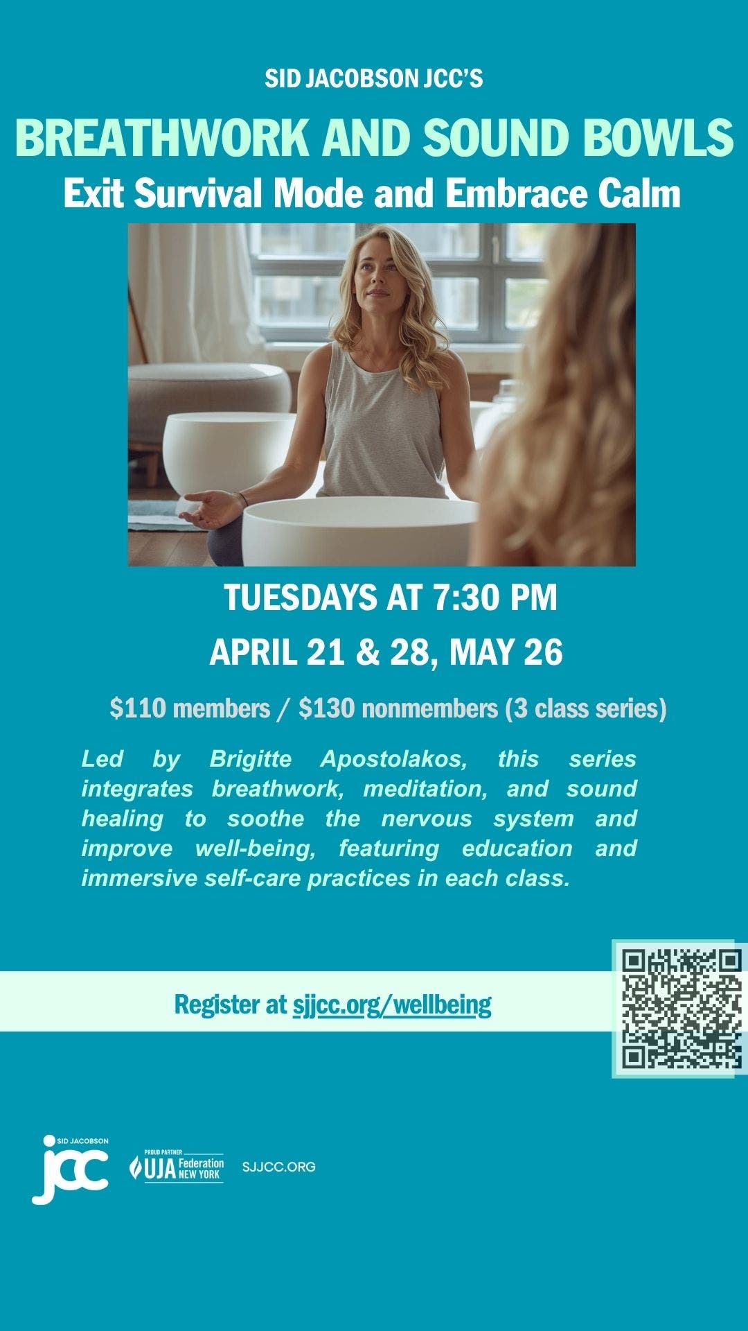 Escape Survival Mode and Embrace Calm! Breathwork & Meditation with Sound Bowls