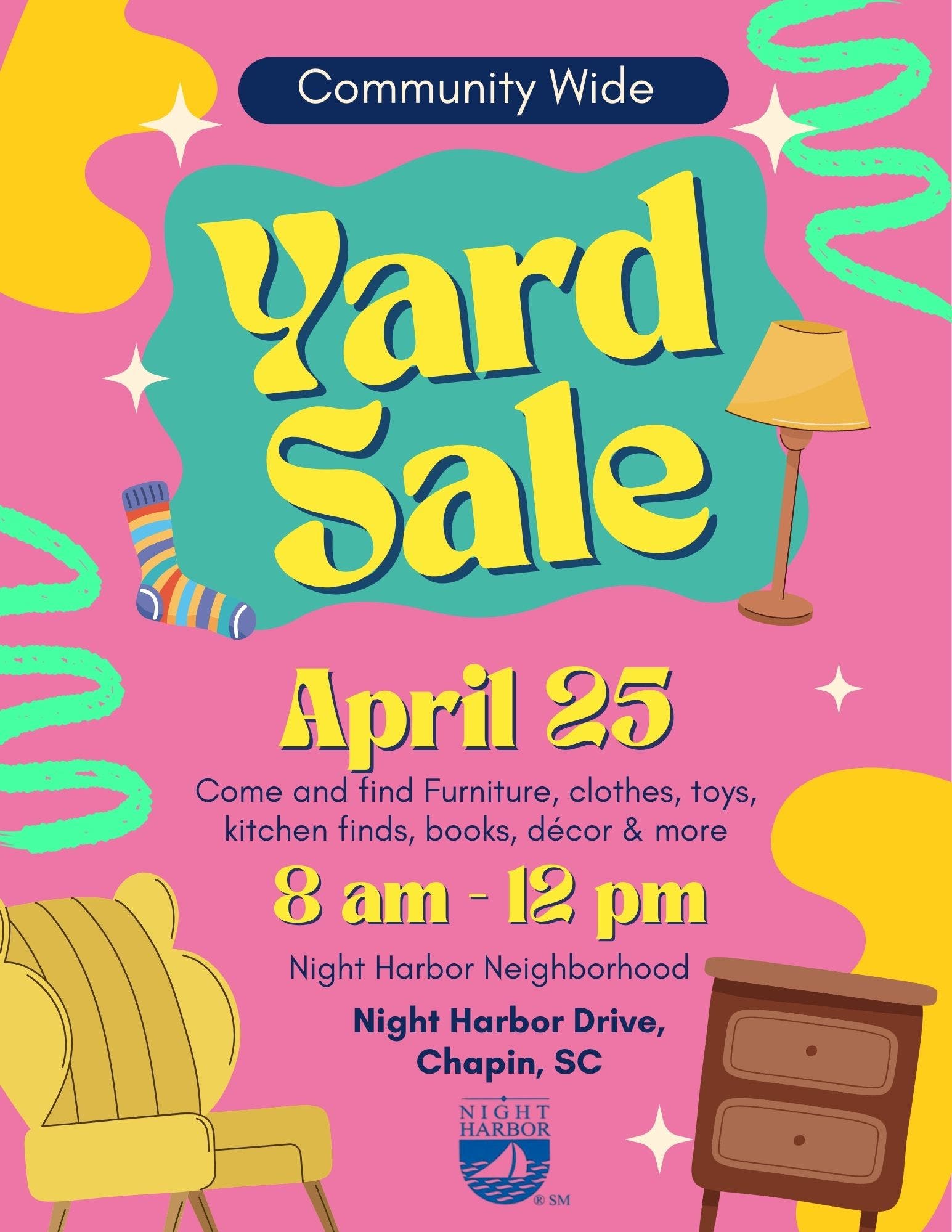 Night Harbor Community Yard Sale