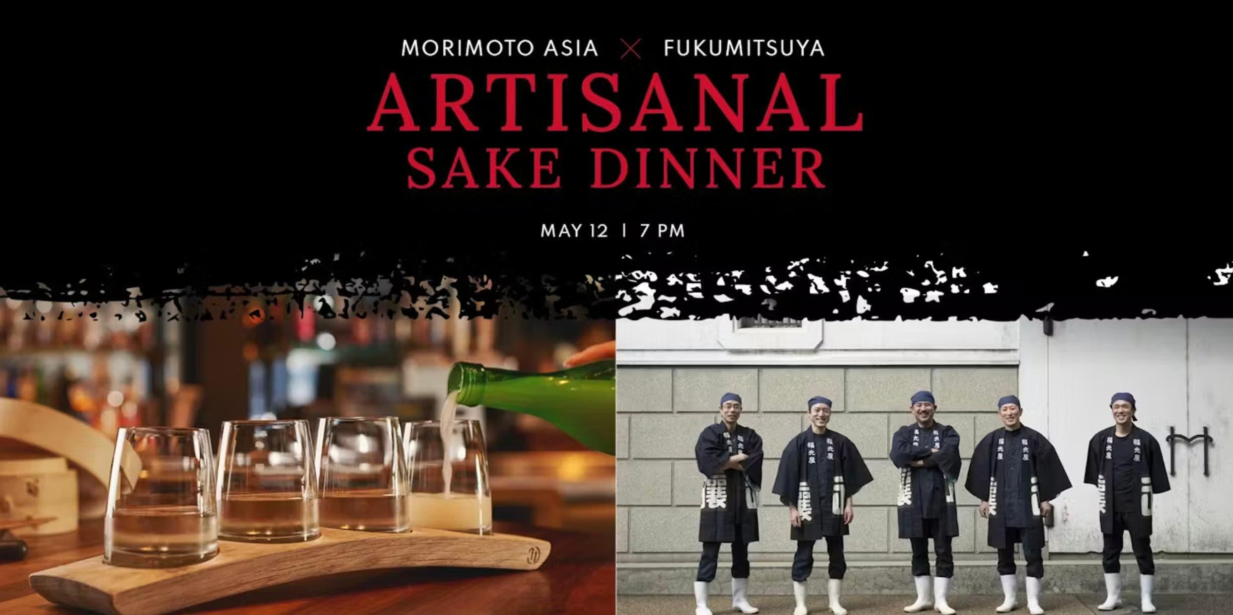 Morimoto Asia x Fukumitsuya Artisanal Sake Dinner