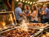 King of Que BBQ catering at the Southbury Pavilion