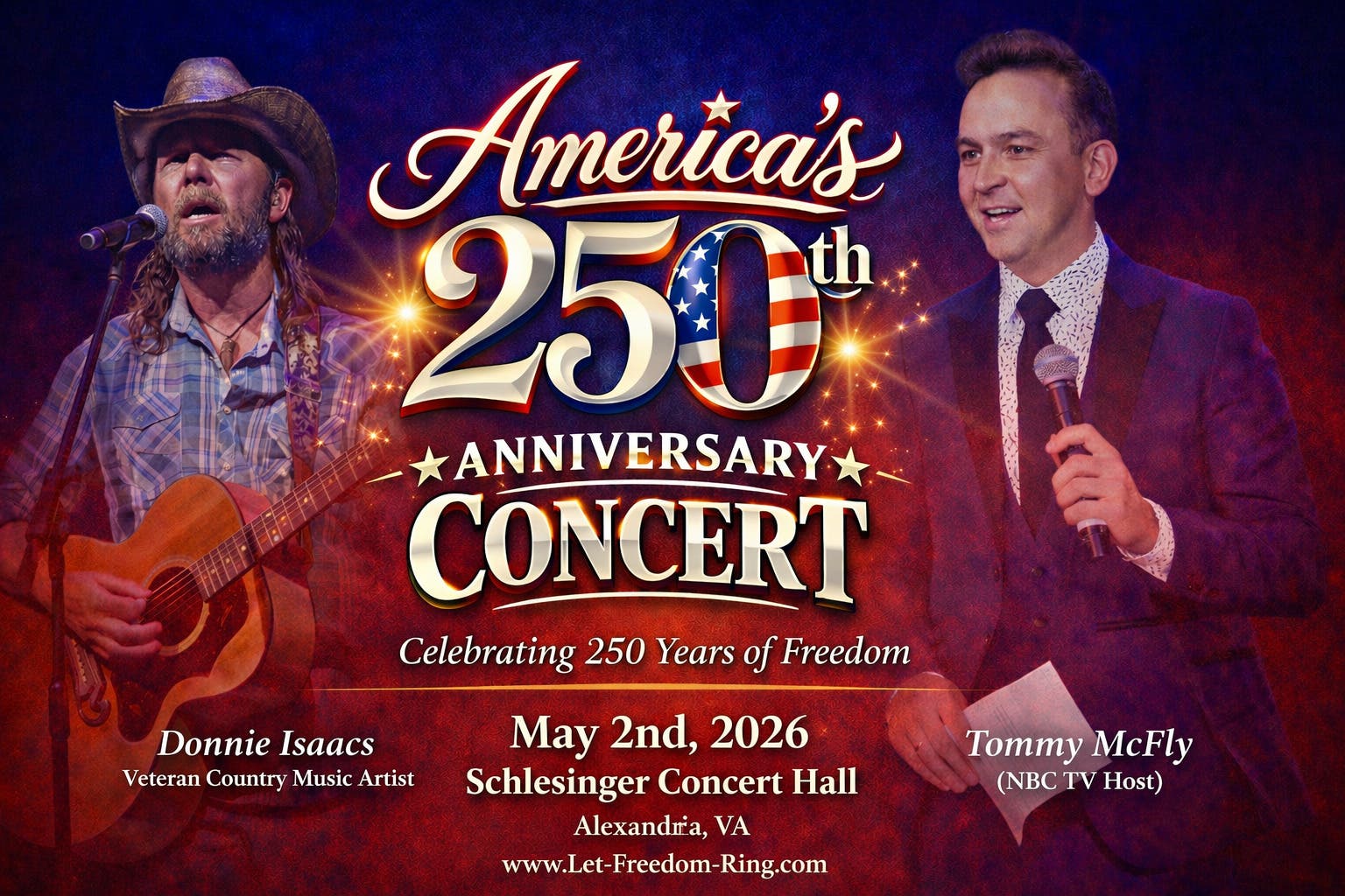 America's 250th Celebration (Let Freedom Ring Concert)