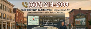 607-214-2999 | Cooperstown, NY | Taxi Service | Airport Transfer