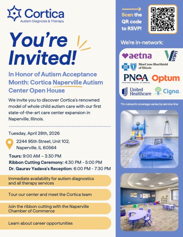 Cortica Naperville Autism Center Open House