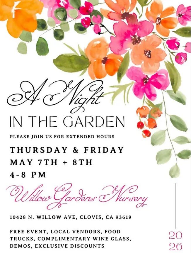 A Night In The Garden!