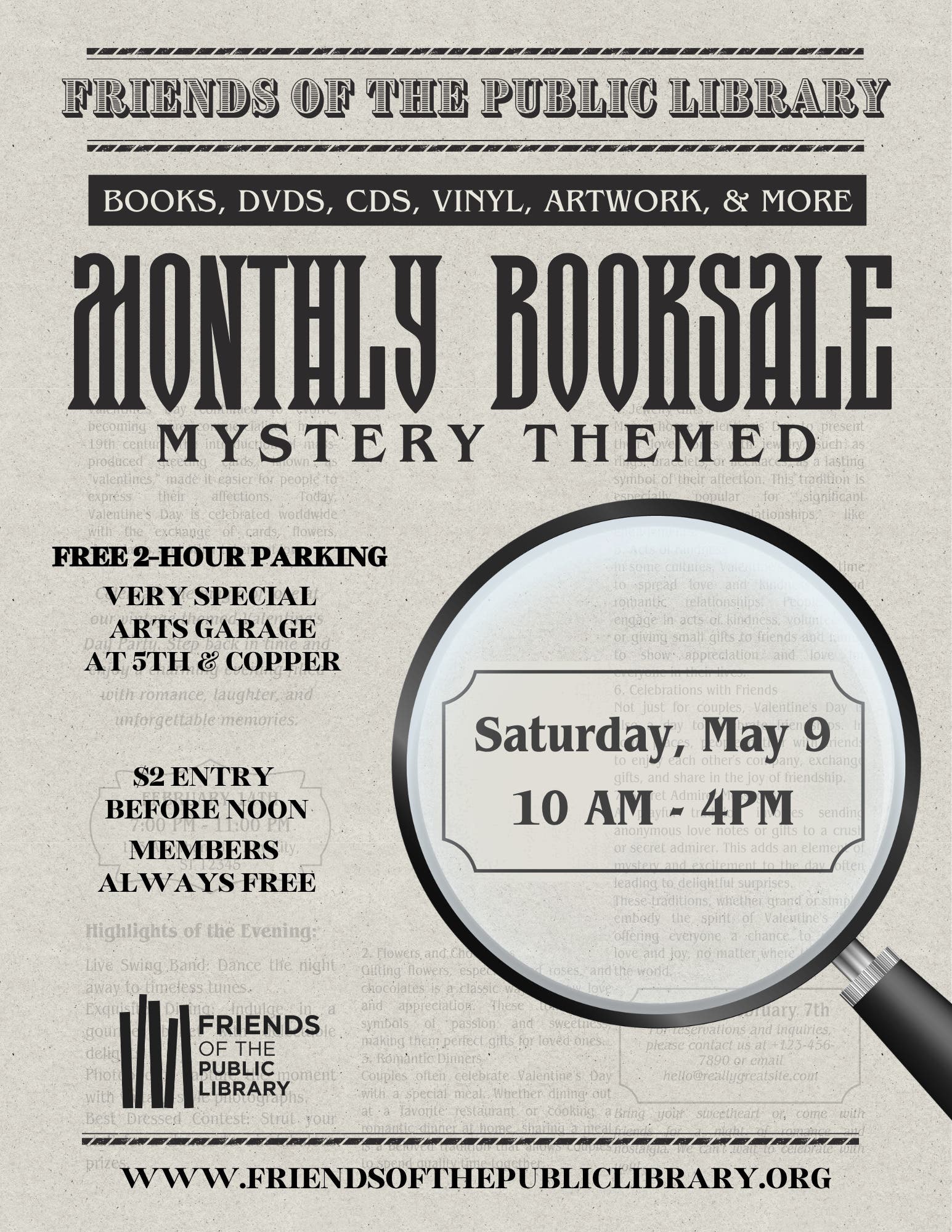 Friends of the Library Book & Media Sale