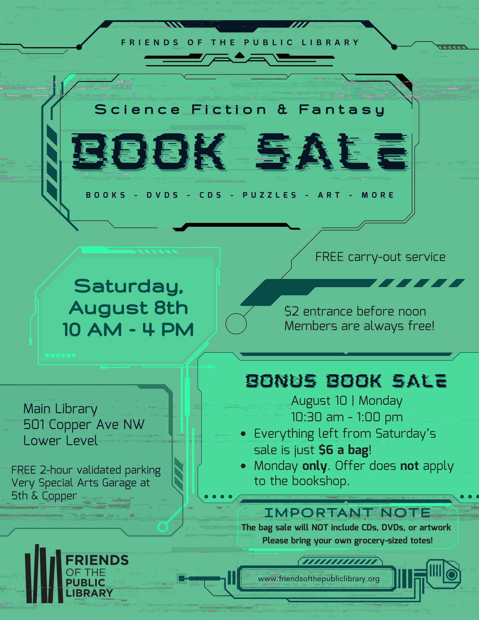 Science Fiction Book & Media Sale