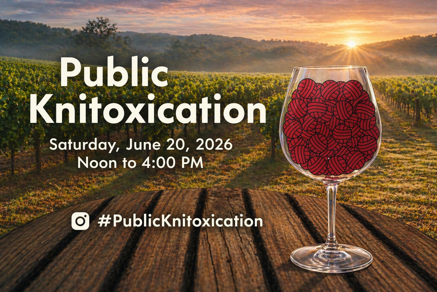 Public Knitoxication - Hosted by the Fiberists