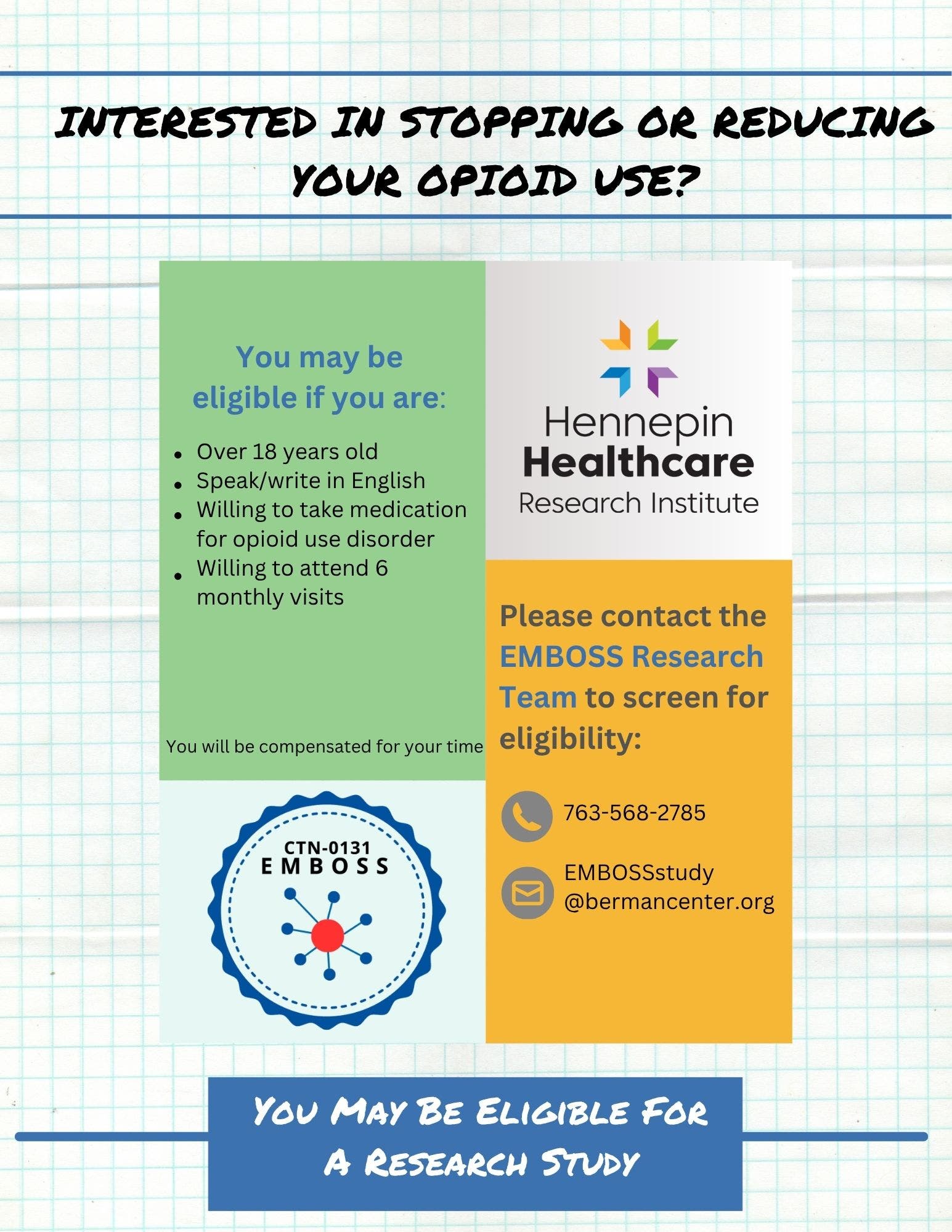 Research Study Opportunity