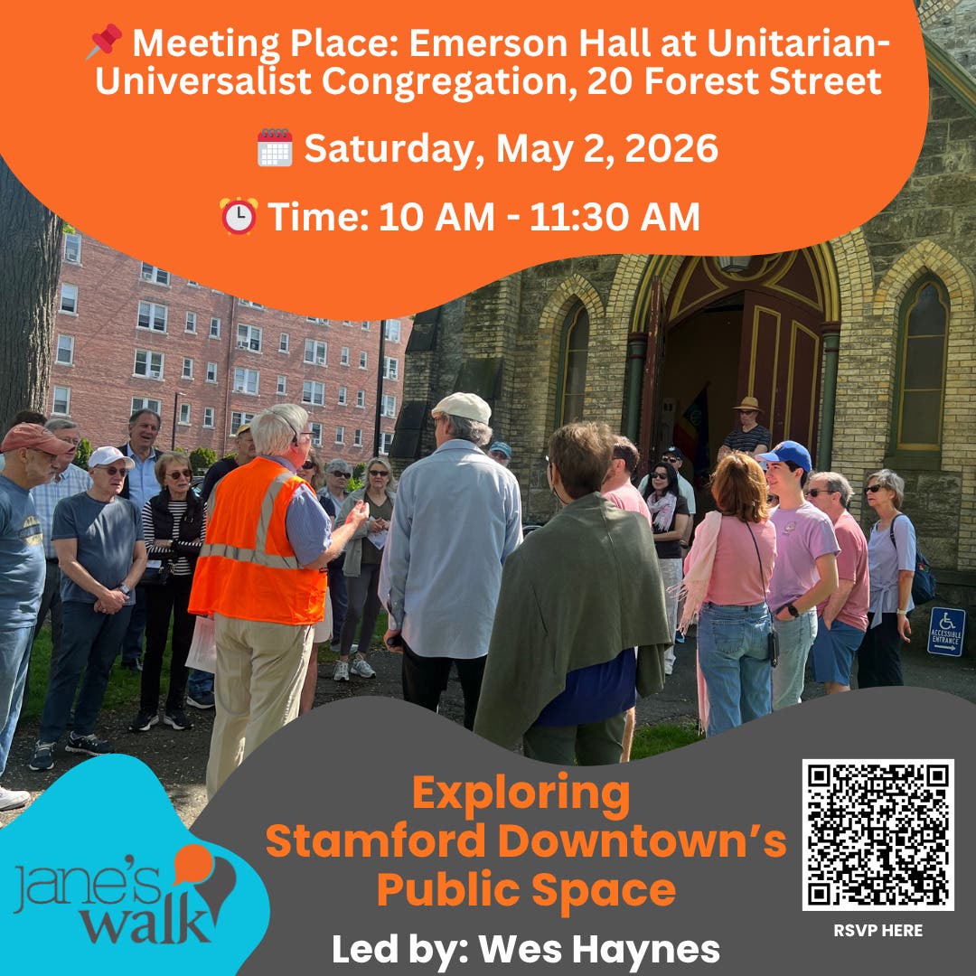 Jane's Walk: Exploring Stamford Downtown's Public Space