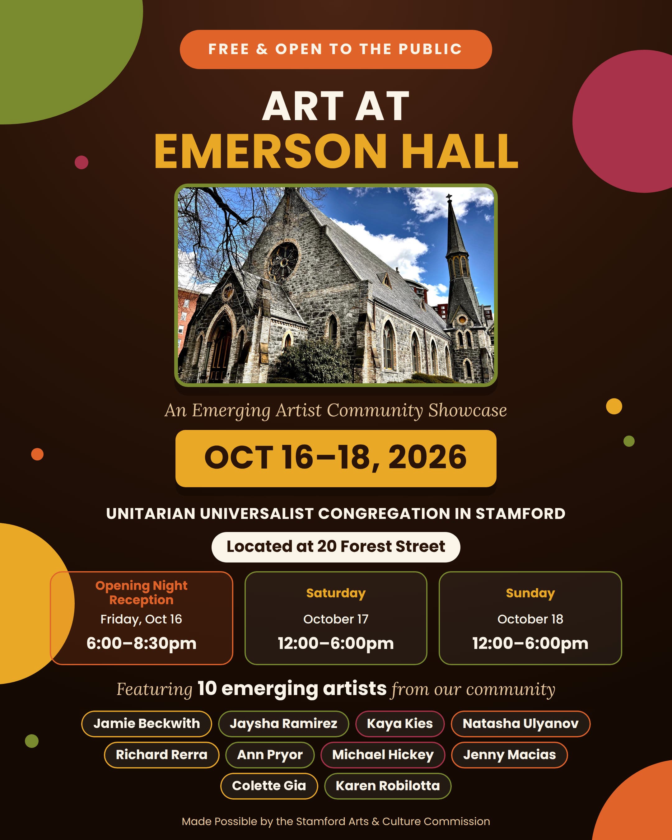 Art at Emerson Hall