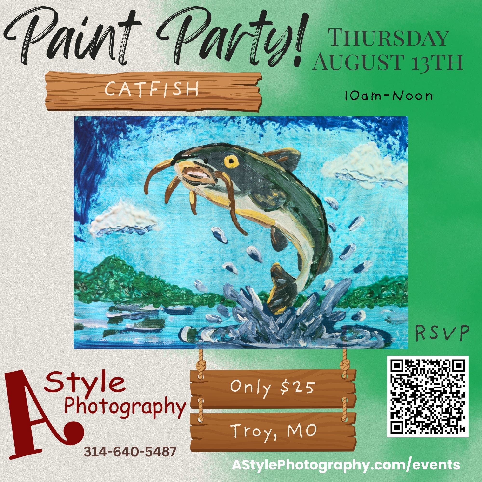 Catfish Paint Party